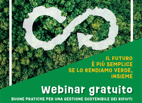 Webinar gratuiti sulla gestione sostenibile dei rifiuti